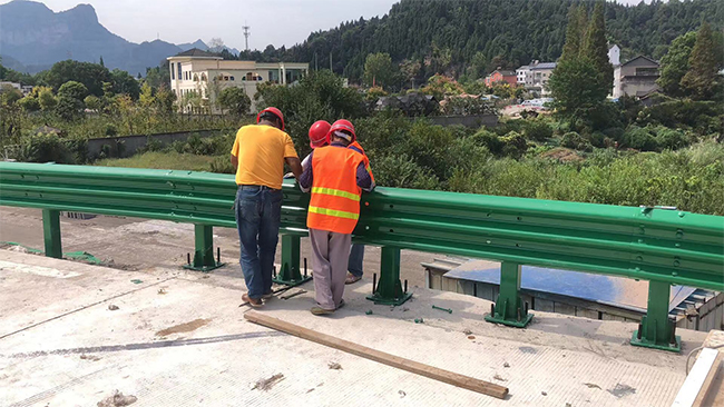广州高速公路护栏板的维护确保道路安全的关键环节